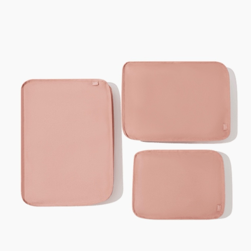 Hanky Panky Blush Pink Set of 3 Packing Cubes NWT
